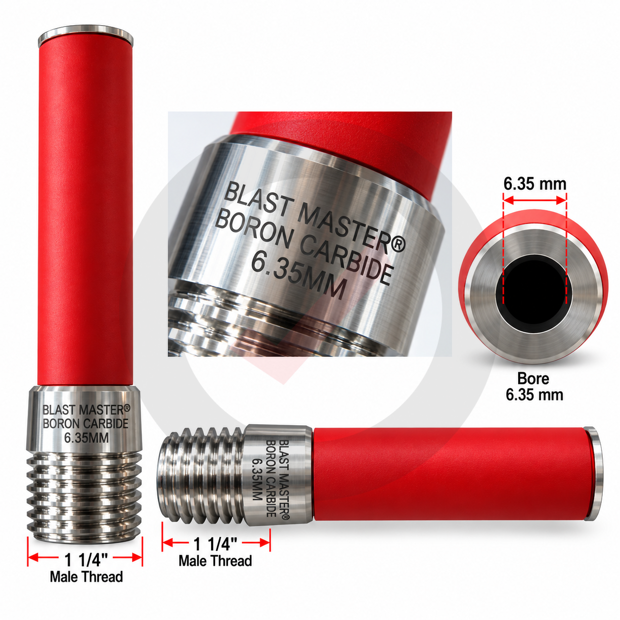 BLAST MASTER BORON CARBIDE 6,5MM KUMLAMA NOZULU